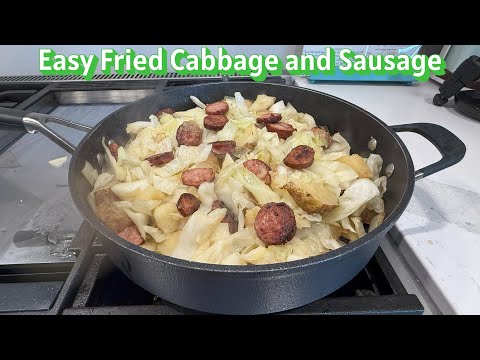 Easy One Pot Fried Cabbage and Sausage Recipe Your Going to Love!