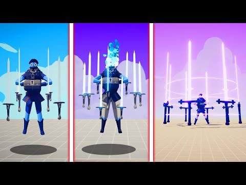 EVOLUTION OF SWORDCASTER | TABS - Totally Accurate Battle Simulator