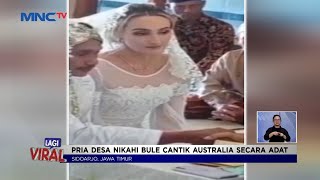 Download lagu Pemuda Desa di Sidoarjo, Jatim Nikahi Bule Cantik Asal Australia Secara Adat #LintasiNewsSiang 28/01 mp3