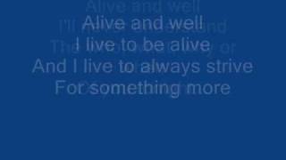 Rise Against - Alive And Well (with lyrics)
