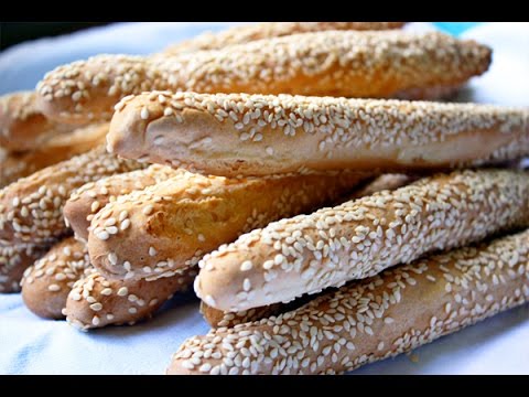 Sesame Breadsticks