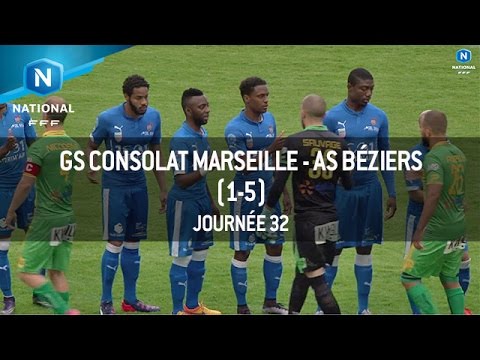 J32 : GS Marseille Consolat - AS Béziers (1-5), le résumé