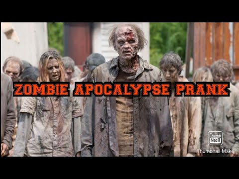 PRANKING MY LITTLE COUSIN (ZOMBIE APOCALYPSE PRANK)