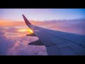 Plane Window Seat View Sun Set In Flight Flight Travel Sunset Firstflight Windowseat