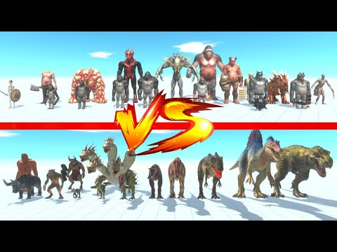 TOURNAMENT! PRIMATES + INFERNALS VS CARNIVORE DINOS + FANTASY   ARBS