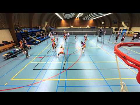 Wedstrijd Volley 68 D2 - Harambee D4