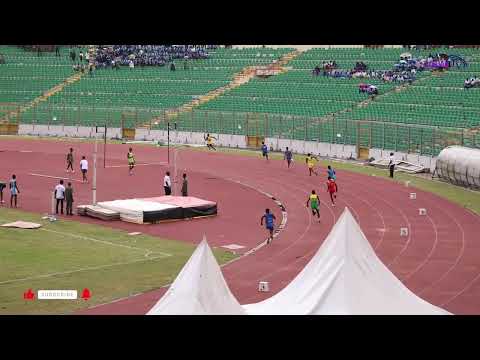 Boys 400m heat 5. 49.67sec. Zone 3. Ashanti region inter-co 2026.