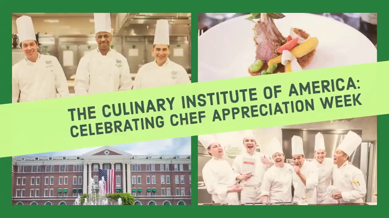 Video still: The Culinary Institue of America; Celebrating Chef Appreciation Week.