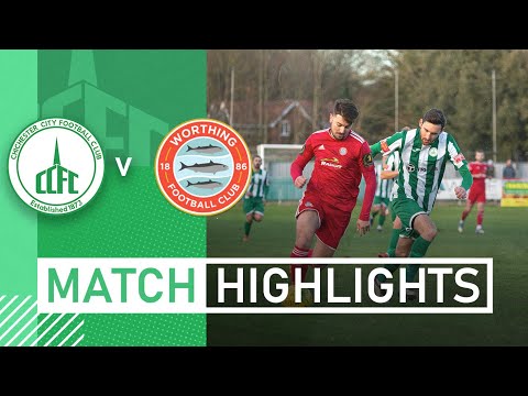Chichester City FC 2-2 Worthing FC | Match Highlights | 12/12/20