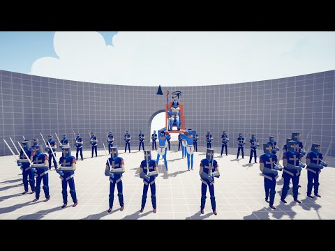 Nile Queen + Knight vs Every Unit - Totally Accurate Battle Simulator TABS