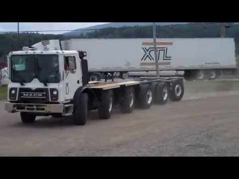 Simard suspensions AMS60TR et Essieu moteur directionnel EZ Trac