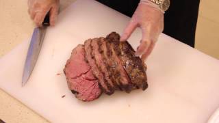 Carving a Rib Roast : Beef & Roasts