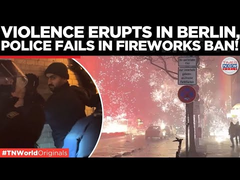 BERLIN TURNS WARZONE: Fireworks Ban Collapses, Police Injured