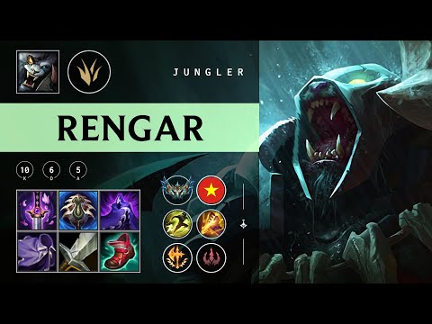 Rengar Jungle vs Evelynn - VN Challenger Patch 25.22
