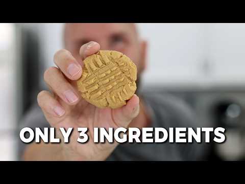 How to Make 3-Ingredient Peanut Butter Cookies | Easy Recipe