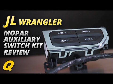 Mopar Auxiliary Switch Bank Kit for Jeep Wrangler JL