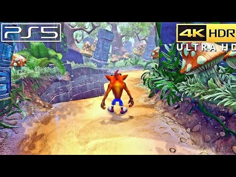 Crash Bandicoot N. Sane Trilogy (PS5) 4K HDR Gameplay