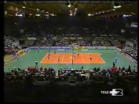 1991 CEV CL CSKA - CANNES semifinal set 3