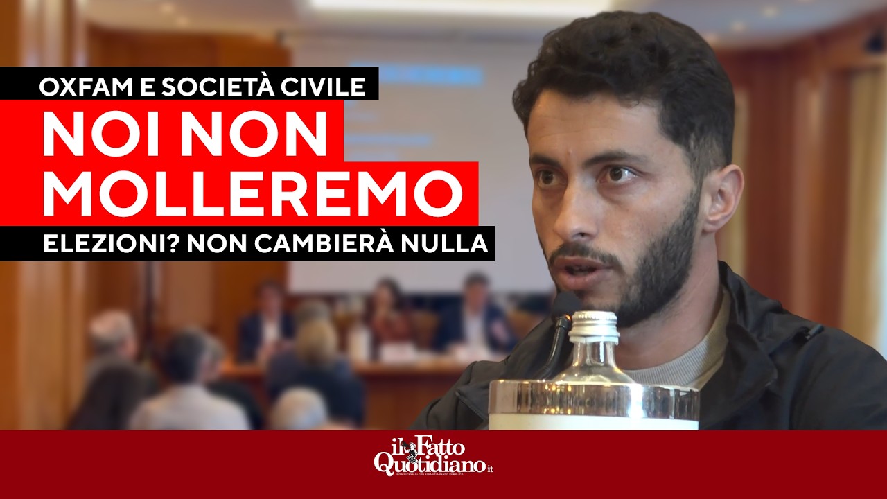 “La vostra complicità è una vergogna", l’appello all’Europa di Oxfam e della società civile
