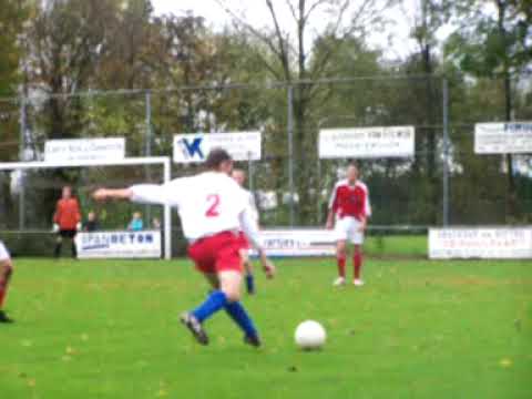 07-11-09 Koudekerk 2 - Sportlust 4 7-1 doelpunt Martin Bos