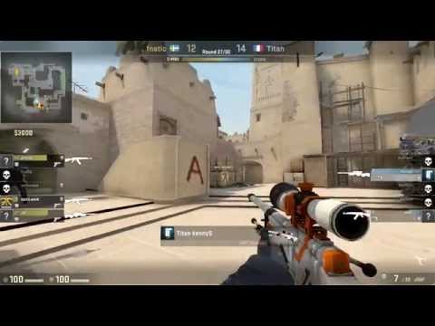 CS:GO de_mirage POV kennyS (31/16) vs fnatic @ Hitbox Arena Championship (June 4, 2014)