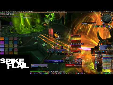 Spike Flail vs. Mythic Kin'garoth - Lock and Raid Leader PoV