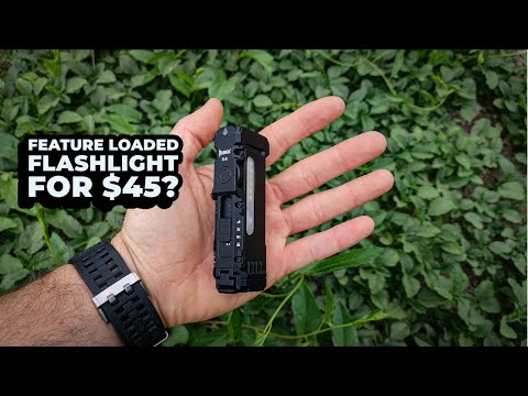 This Flashlight is Anything but Boring! And it's only $45! The Wuben X4 reviewed.