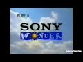 Sony Wonder Logo With Speed Up 1X 2X 4X 8X 16X 32X 64X 128X 256X 512X 1024X 2048X 4096X 8192X 16384X