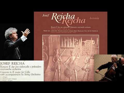 Josef Rejcha (Reicha): Concerto for Cello with String Orchestra in E Major, Marek Jerie (cello)