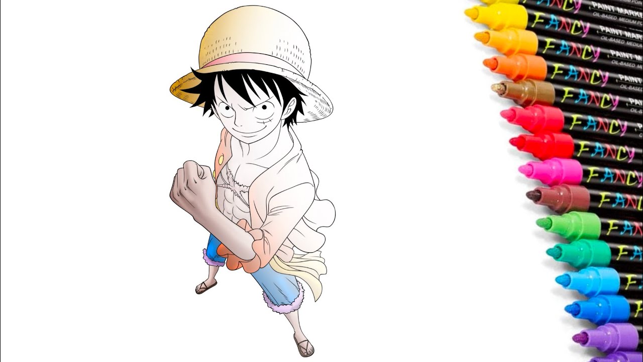 One Piece Coloring Pages | Luffy Coloring Books [NCS]