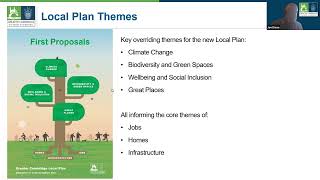 Greater Cambridge Local Plan Development Strategy Update January 2023 Webinar