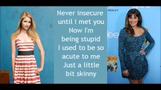 Glee - I Feel Pretty-Unpretty (lyrics)