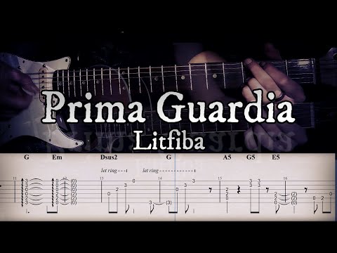 Prima Guardia - Litfiba | Full TAB | Guitar cover | Tutorial