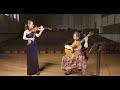 Niccolò Paganini "Cantabile" for Violin and Guitar (Lavinia Chen & Viah Yang)