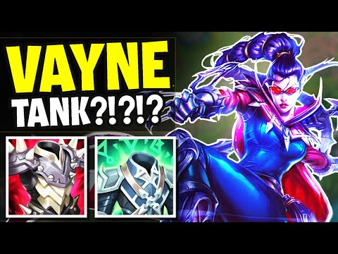 How to play VAYNE season 11 (Kinda..) | New OP TANK Build | Lol Montage