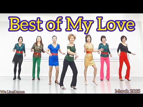 Best of My Love linedance  - beginner level  -Jean-Pierre Madge - March 2025
