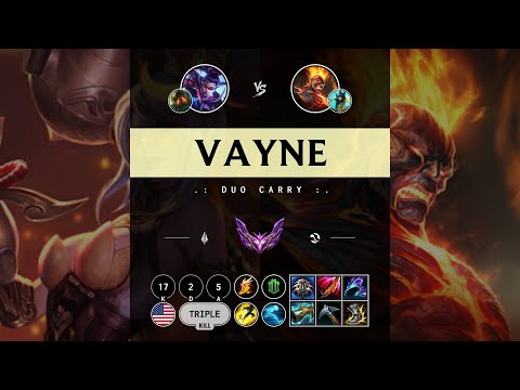 Vayne ADC vs Brand - NA Master Patch 14.10