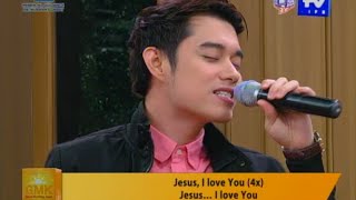 RJ Buena sings Timothy Joseph Cardona&#39;s Jesus I Love You on GMK