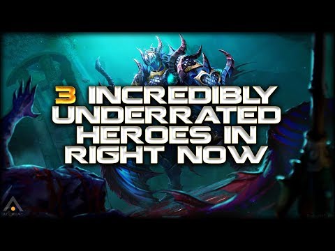 3 Incredibly Underrated Heroes Right Now in Dota 2 | Pro Dota 2 Guides