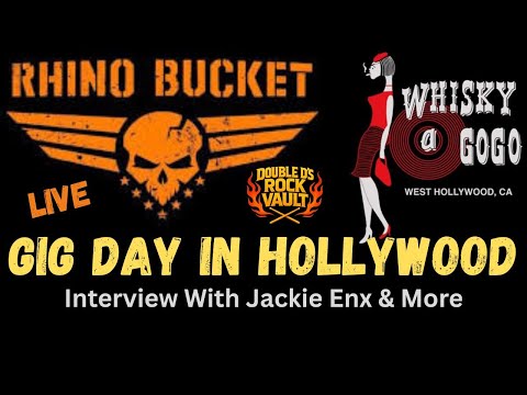 Rhino Bucket Live at the Whisky A Go Go | Jackie Enx Interview & More!