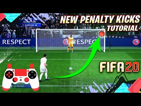 FIFA 20 NEW PENALTY KICKS TUTORIAL - EASY TRICK TO SCORE WITH THE NEW PENALTY KICKS SYSTEM