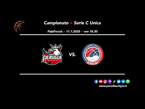 HIGHLIGHTS SERIE C UNICA BASKET GIRONE N 2024-2025 - PERUGIA BASKET VS. VIRTUS ASSISI
