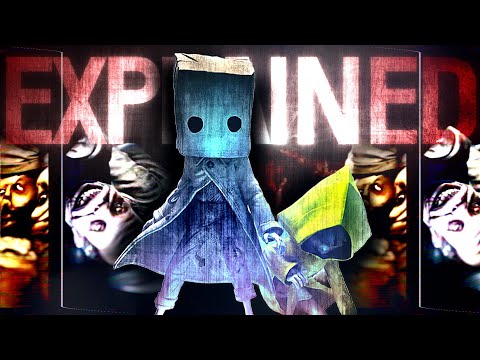 The DARK Story Of Little Nightmares | 1 & 2 + DLC | Explained