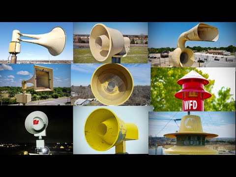 Outdoor Warning Siren Collection, 2018-2025