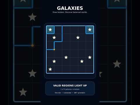 Galaxies Logic Puzzle video thumbnail
