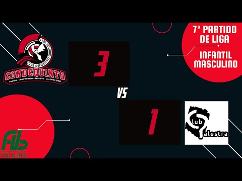 Partido Voleibol Infantil Masculino Condequinto vs Palestra