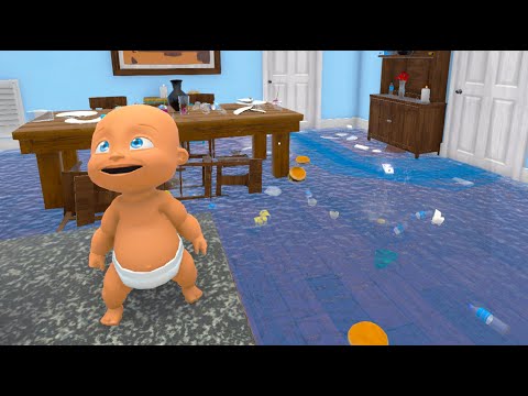 Baby FLOODS House HOME ALONE... (who's your daddy)