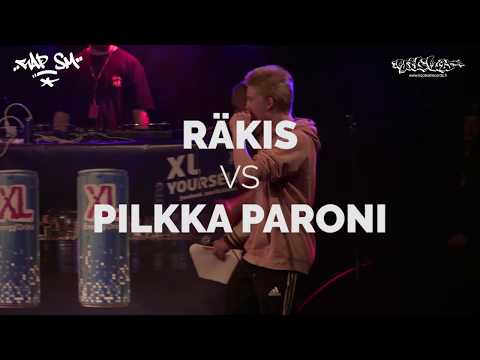 RAP SM 2017 1. kierros - RÄKIS vs PILKKA PARONI