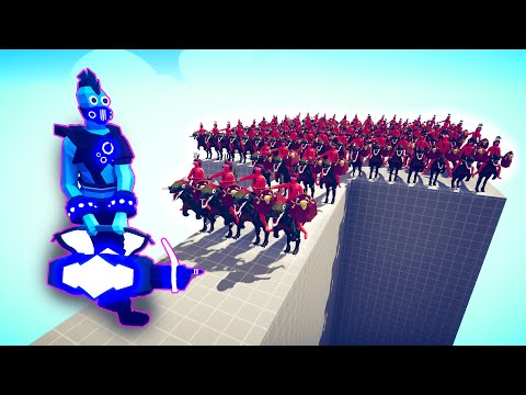 MAYHEM GUNNER vs 100x EVERY UNIT 👾👾👾 | Totally Accurate Battle Simulator (TABS)