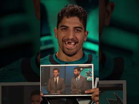 A difficult question for NHL’s Mario Ferraro #hockey #sports #shorts